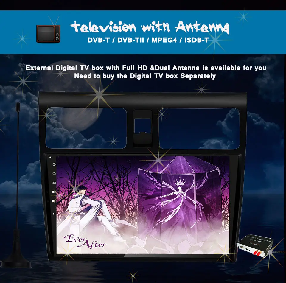 Cheap 2 din 1024*600 Android 9.0 CAR DVD PLAYER FOR suzuki swift 2004 2005 2006 2007 2008 2009 2010 bluetooth gps navi MAP Headunit 4