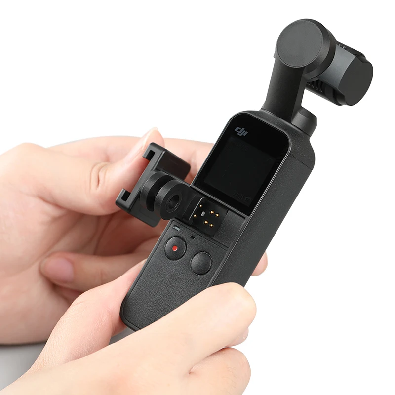 DJI Osmo Карманный порт для передачи данных для холодного башмака адаптер для микрофона освещение для фотосъемки и универсальное Крепление для штатива селфи палка