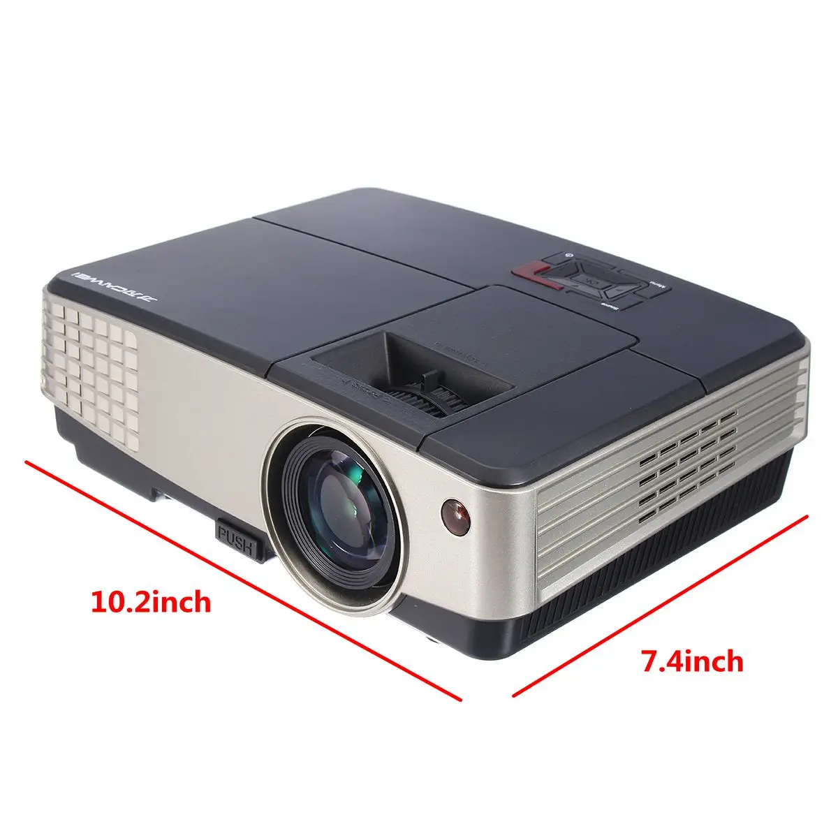 7000 Lumens A3+AB Projector 1080P Full HD LCD Wifi Home Theater Cinema 72W LED Android 4.4 Bluetooth Multimedia Beamer