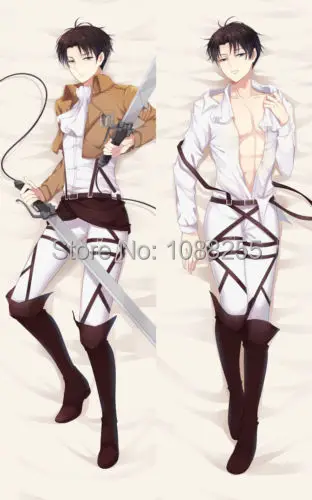 Наволочка для подушки Dakimakura Shingeki no Kyojin Eren & Levi Hugging|body pillowcase|pillow coverpillowcases pillows |
