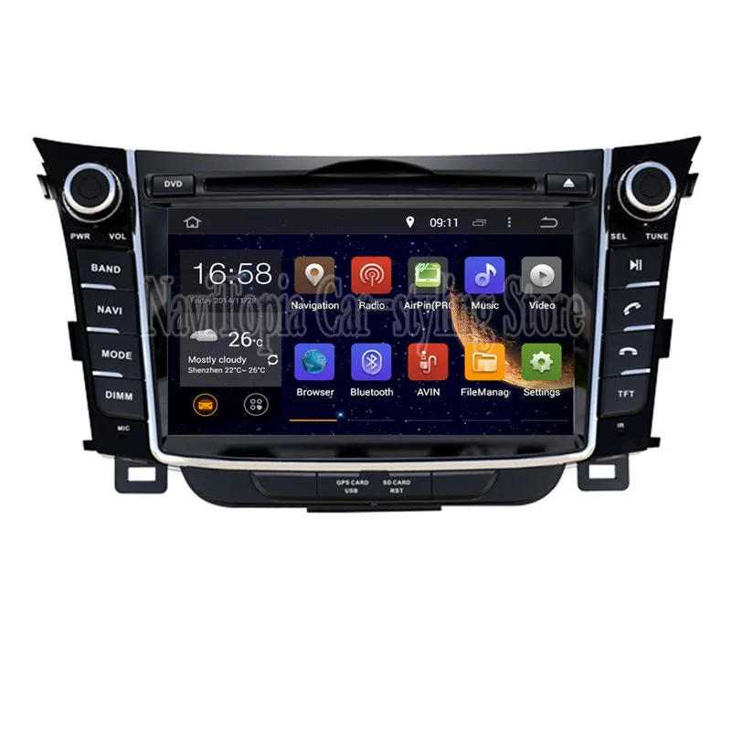 Cheap Ectwodvd Octa Core/Quad Core 4G/2G Android 9.0 Car Multimedia DVD Player for Hyundai i30 2012- Radio Stereo+GPS Navigation 0 Cheap Ectwodvd Octa Core/Quad Core 4G/2G Android 9.0 Car Multimedia DVD Player for Hyundai i30 2012- Radio Stereo+GPS Navigation 0