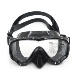 Алома детская один Слои Водонепроницаемый анти-туман Силиконовая маска для дайвинга широкие поля зрения дайвинг очки Одежда заплыва