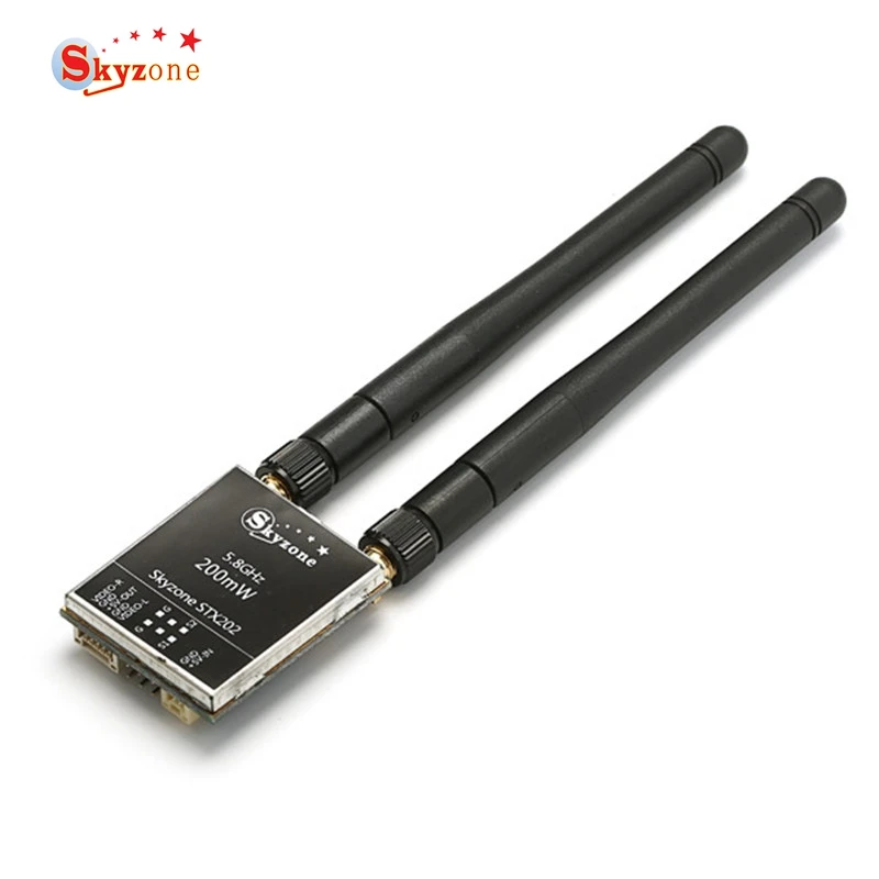 Skyzone stx202 200 МВт 5.8 Г 48ch FPV-системы Двойной передатчик для sky02s V + очки видео гарнитура