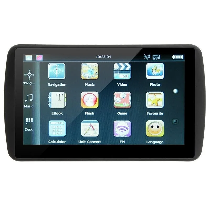 

7 Inch LCD True Color Capacitive Touch Screen Car GPS Navigation 8GB ROM 256MB RAM MP3 MP4 Lifetime Map Updated Free update map