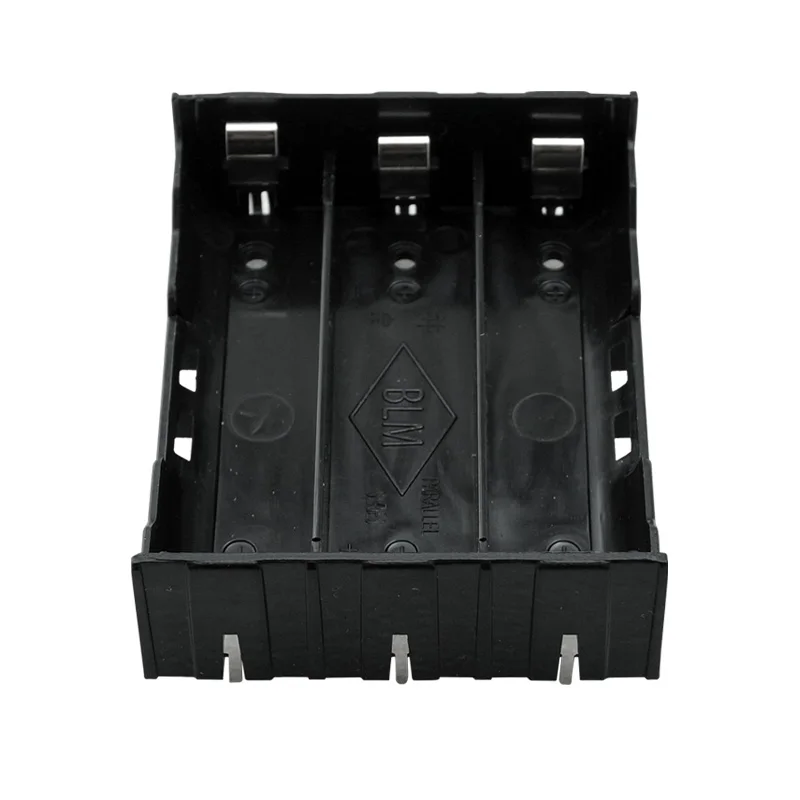 

20pcs 3x18650 batteries Storage Case Box Holder Black Lithium 18650 in Parallel 3.7V