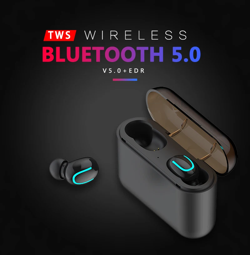 Bluetooth 5,0 наушники TWS беспроводные наушники Blutooth наушники гарнитура спортивные наушники игровая гарнитура телефон PK HBQ