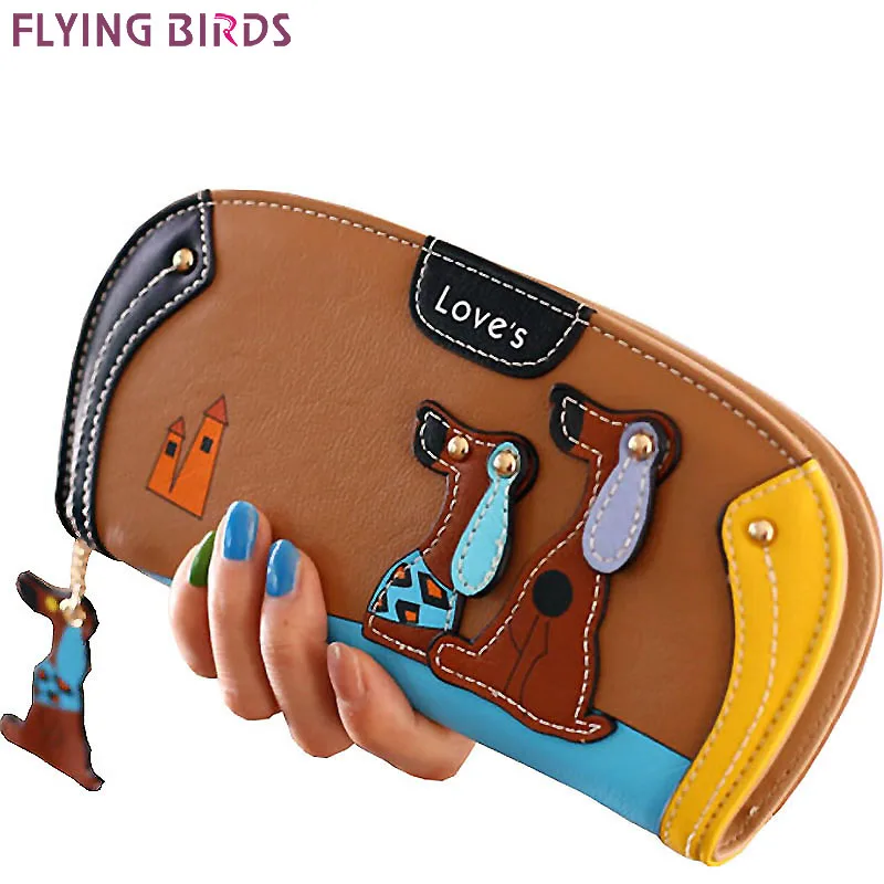 FLYING BIRDS! Женские кожаные кошельки цена в долларах Женский кошелек 2020 новый