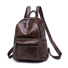 2019 New Fashion Retro Women Backpack PU Leather Backpacks for Teenage Girls Female School Shoulder Bag Bagpack Mochila Plecak 2019 New Fashion Retro Women Backpack PU Leather Backpacks for Teenage Girls Female School Shoulder Bag Bagpack Mochila Plecak