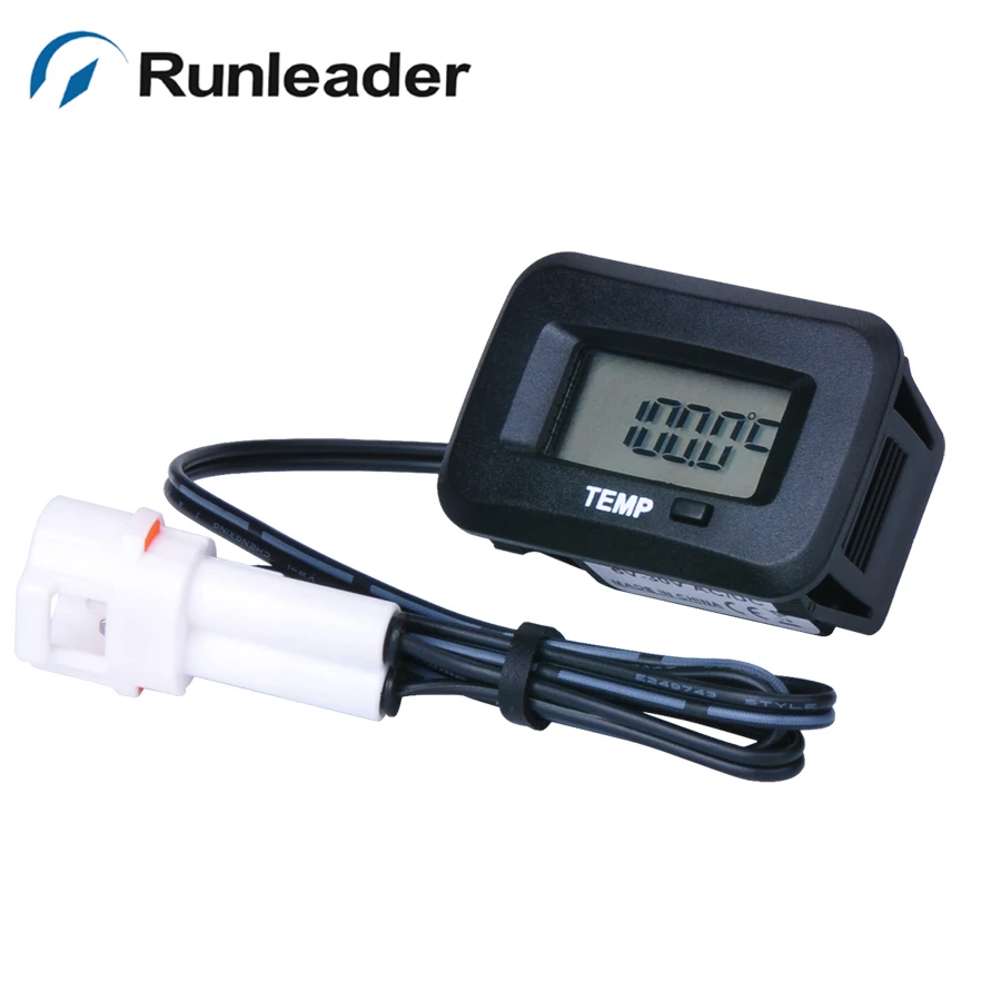 Runleader RL-TM006 цифровой TS003 PT100-20+ 250 датчик температуры метр термометр измеритель температуры для мотоцикла миксер грузовик дрель