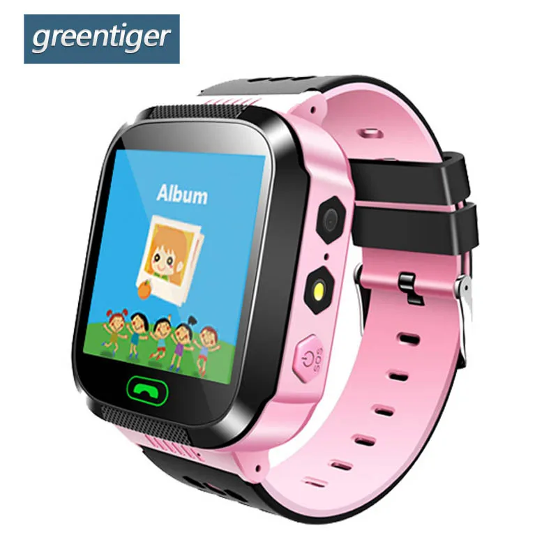 

Greentiger Q02 Baby SOS Smart Watch LBS Tracking Location Finder SOS SIM Children Watch Alarm Clock Baby Wristwatch VS Q528 Q50