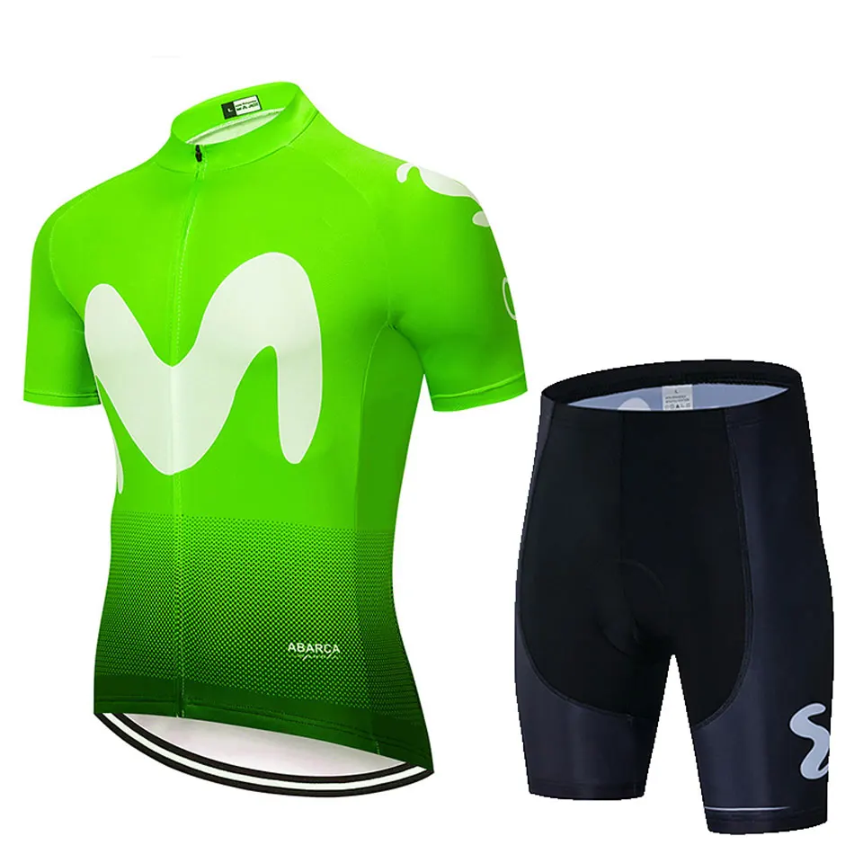 Команда movistar одежда для велоспорта Джерси Ropa быстросохнущая велосипед для мужчин Летние pro задействуя трикотажные 9D Велоспорт гелиевая Подушка Шорты - Цвет: 12