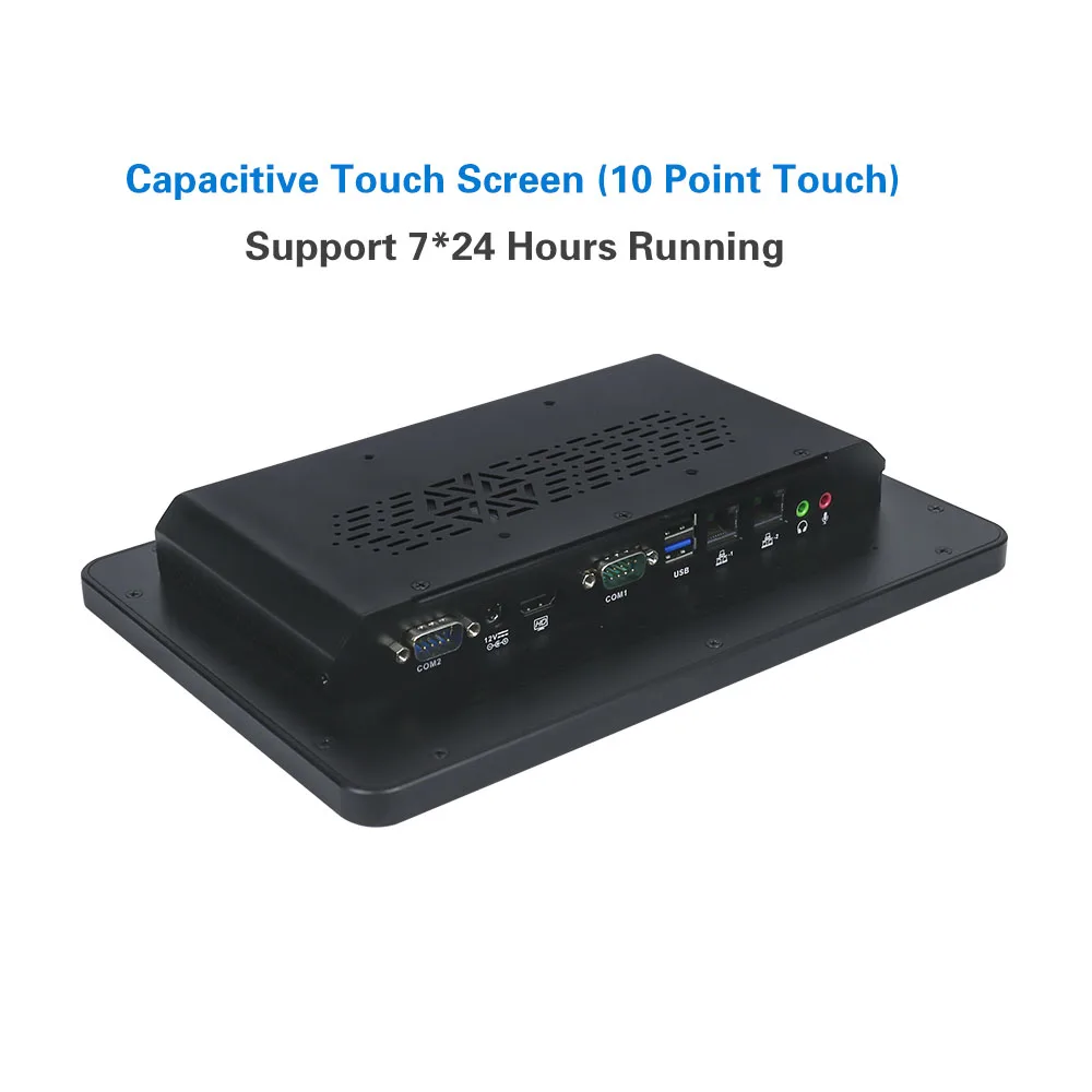  MINISYS 10.1 Inch Ten Point Touch Capacitive Screen All-in-one Panel PC Intel J1900 CPU 1280*800 Re