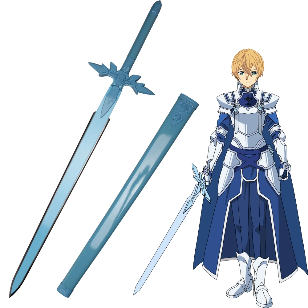 剣アートオンライン Sao Eugeo ブルーローズコスプレ剣アニメゲーム刀炭素鋼 Aliexpress Home Garden