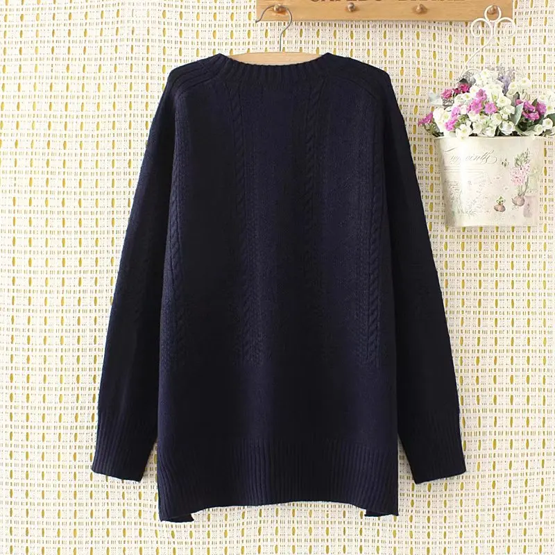 plus size winter women pullovers Criss-Cross sweater 2017 Knitted casual ladies oversize sweater wool female 4XL khaki pink