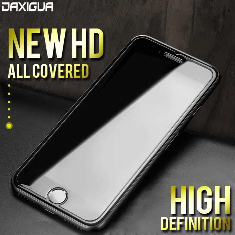 

DAXIGUA HD Tempered Glass For iPhone 6 7 8 10 X Screen Protector Ultra-thin Film For iPhone X 8 7 6 Plus 5 5S SE 4S Glass Film