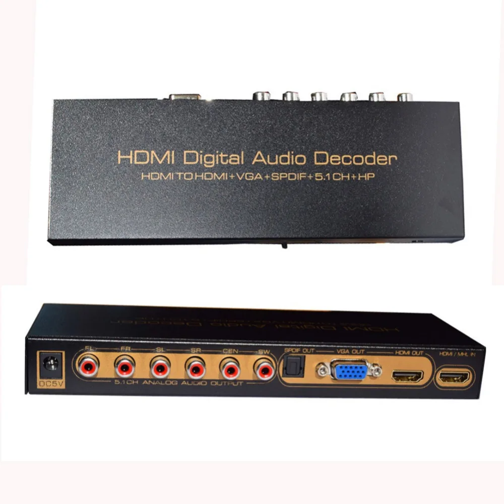 Universal High Quality HDMI Digital Multi channel Audio Decoder HDMI to