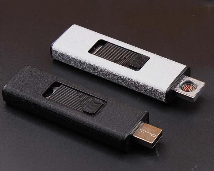 100 шт Перезаряжаемый USB прикуриватель
