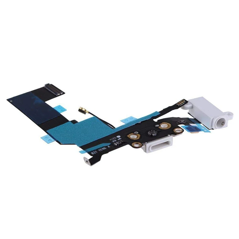 HOUSTMUST для iPhone 5 5c 5S зарядка USB док-станция порт гибкий кабель Замена с микрофоном наушников аудио разъем в сборе