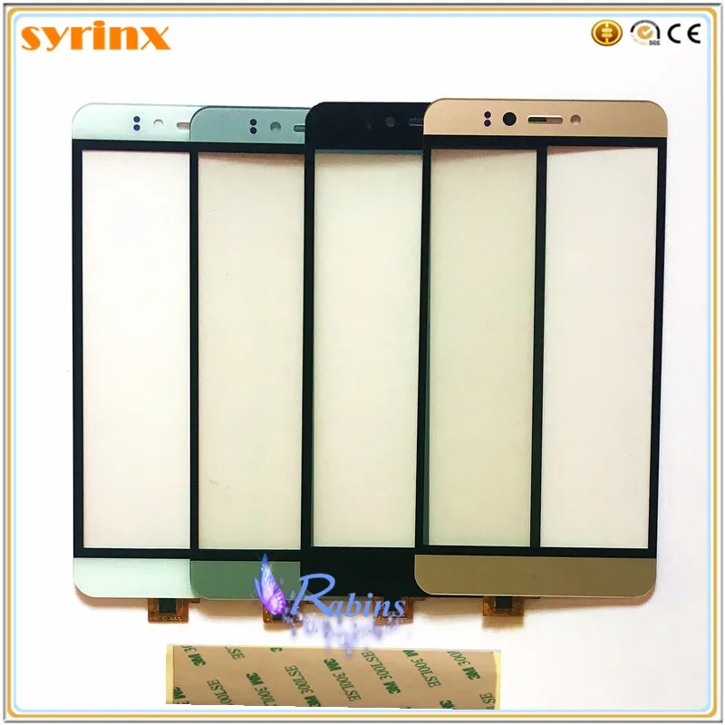 

SYRINX 5.3 3m tape Touch Screen Digitizer Panel Front Glass Sensor For Prestigio Muze F3 PSP3532 Duo PSP 3532 Touchscreen