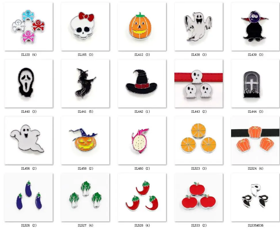 Halloween charms