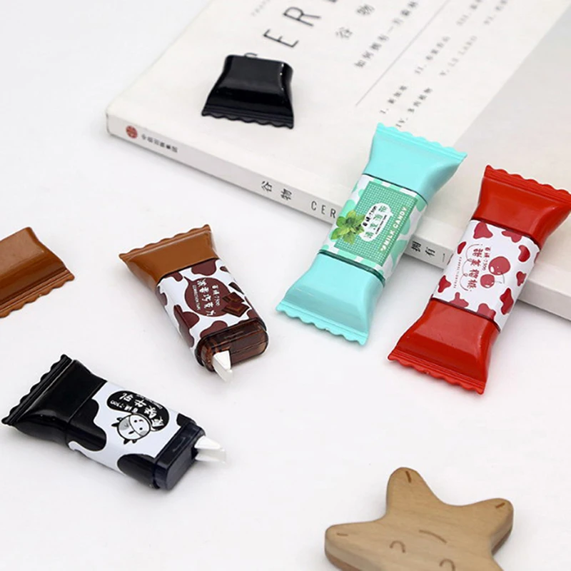 Сладкие конфеты коррекции ленты креативное моделирование студентов Kawaii школьные поставки
