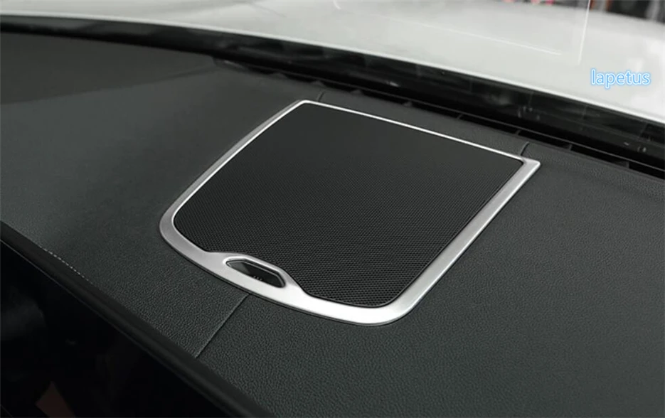 

Lapetus Matte Middle Console Dashboard Speaker Audio Sound Decoration Frame Cover Trim For BMW X3 G01 2018 2019 Stainless Steel