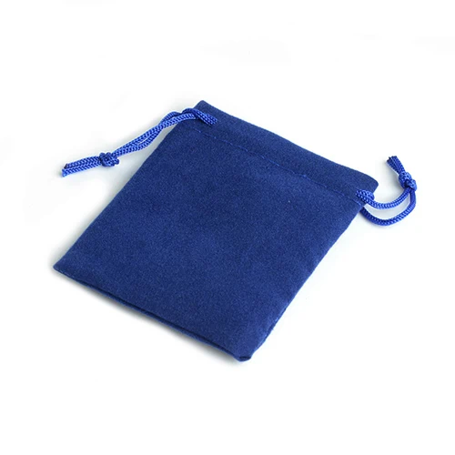 Royal Blue 100 шт 7x9 см Бархатный шнурок мешок ювелирных изделий, выходные год День рождения Рождество Свадьба мешочек для подарков - Цвет: Royal Blue