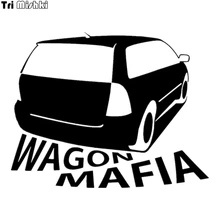 Tri Mishki HZX012 15*19.1см форма автомобиля для Corolla Fielder Wagon Mafia наклейки на авто виниловые наклейки на мотоцикл акссесуары светоотражающая