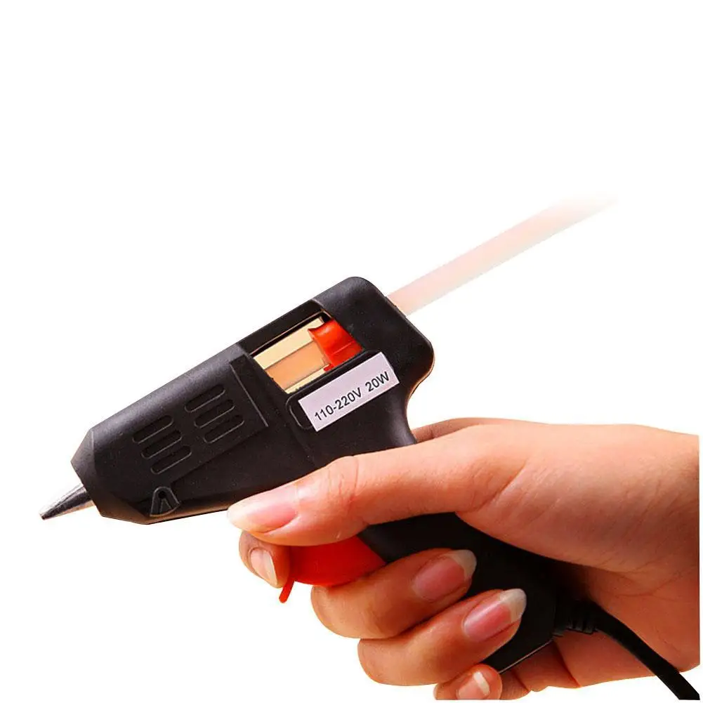 New Professional Power Tools For Woodworking 20W Electric Heating Hot Melt Glue Sticks Trigger Pens Art Craft Repair | Инструменты
