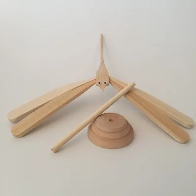 Ручной DIY Деревянный Баланс DIY игрушка Китай традиционные ручной работы из бамбука Стрекоза декоративные предметы интерьера - Цвет: Balance Dragonfly