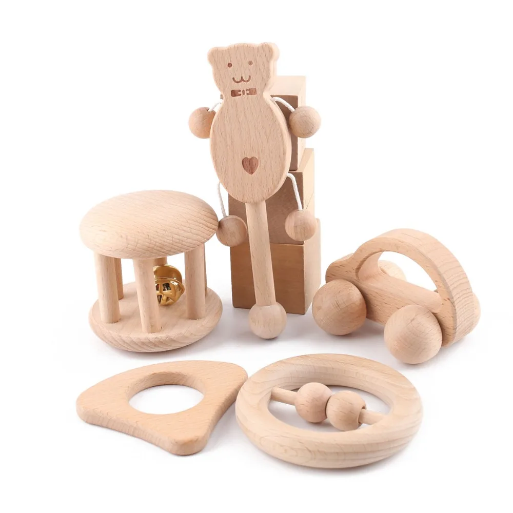 organic wooden teethers