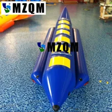 MZQM 6 человек использовать надувные морские игры надувные Flyfish банан лодка для Advanture