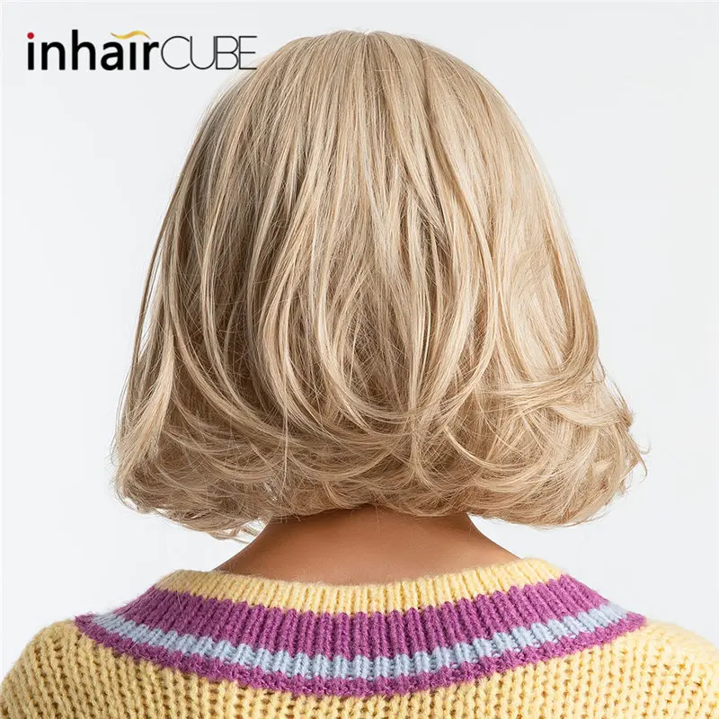 Женские парики для волос Inhair Cube 13 дюймов вечерние повседневные натуральные