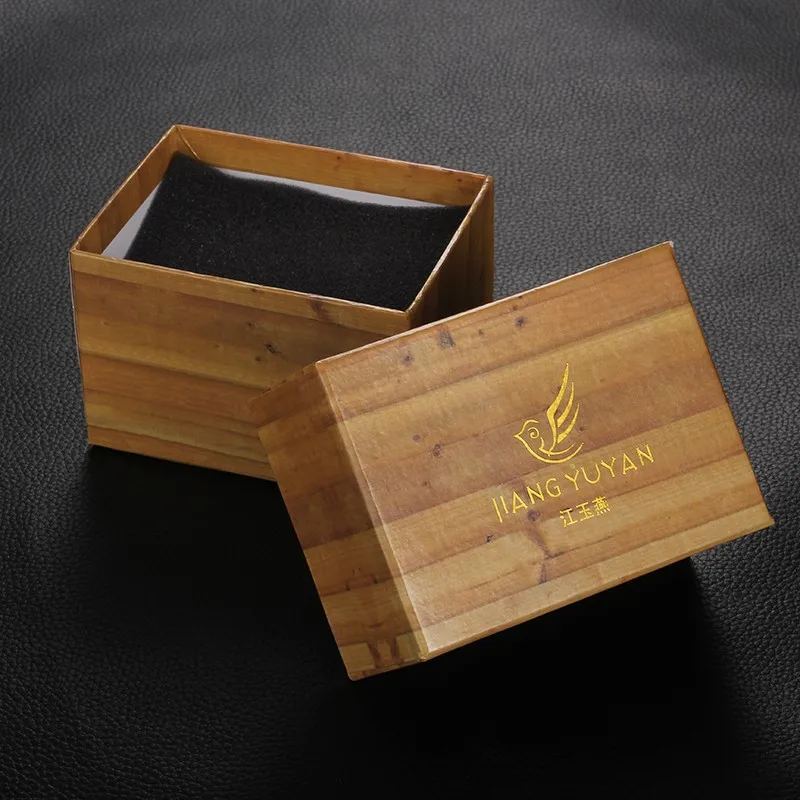 Прямоугольная Упаковка подарочной коробки для деревянных наручных часов