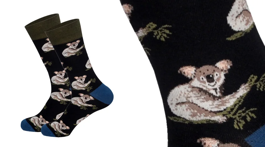 Брендовые мужские носки в британском стиле с изображением животных и полосатых Ленивец в стиле хип-хоп для скейтборда, 28 цветов, Chaussettes Homme Fantaisie