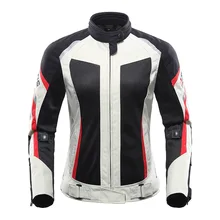 Women Motorcycle Jacket Motorcycle Suit Jacket Moto Breathable Mesh Touring Motorbike Clothing Jackets Protective Gear duhan motorcycle jacket men breathable mesh moto jacket riding clothing street touring biker motorbike jacket protective gear
