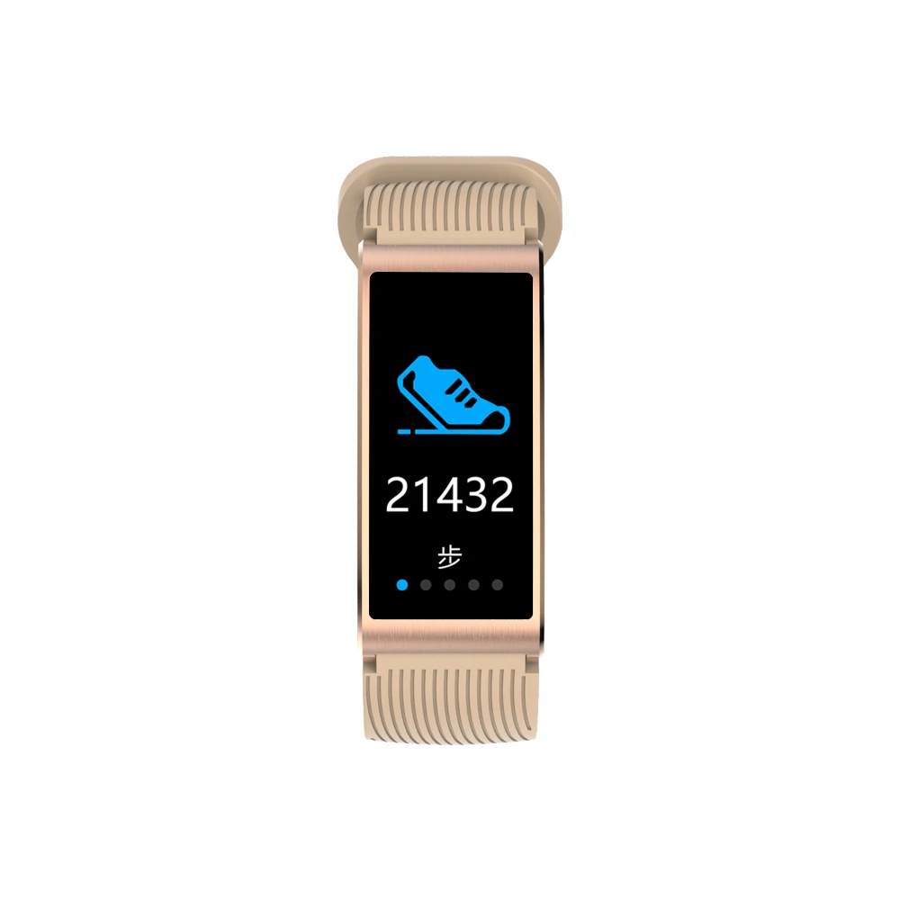 Smartch X3 умный браслет 0,96 дюймов цветной экран монитор кровяного давления пульсометр Bluetooth браслет сидячий для IOS Android