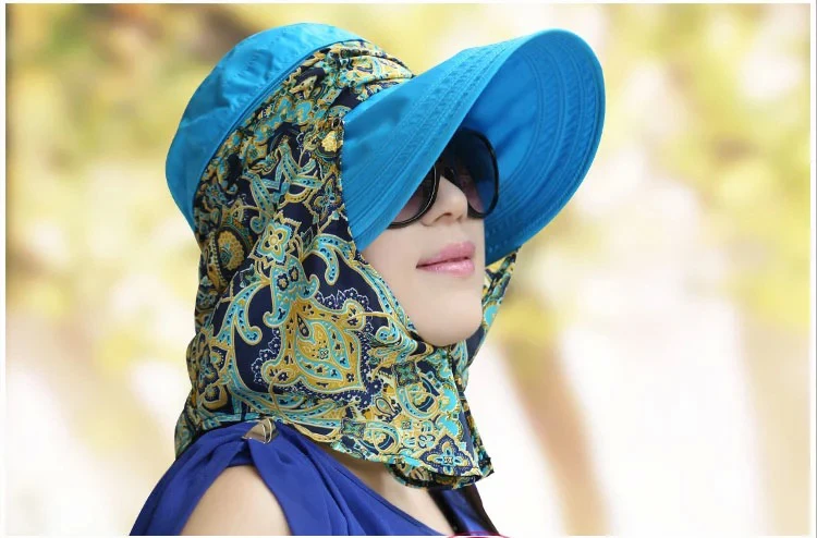 

Golf Hat Lady Summer Travel Folding of The Sun Women Outdoor Hat Anti-ultraviolet Cotton Flower Girl Baseball Hat,Free shipping!