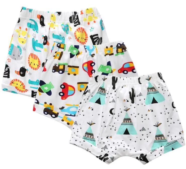 Летние шорты для маленьких мальчиков; хлопковые шорты для девочек; Детские шорты для маленьких детей; короткие штаны; одежда для малышей; NZ287 - Цвет: As picture