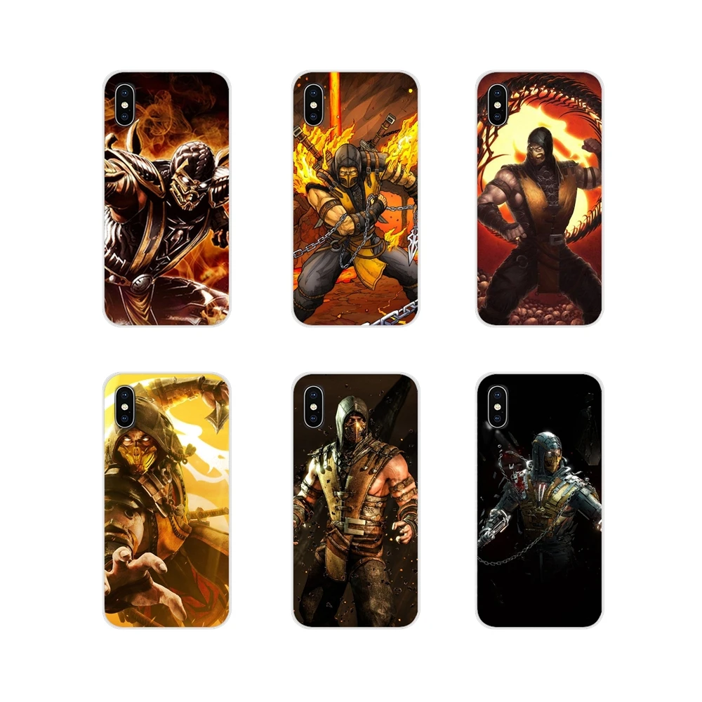 Аксессуары для телефона чехлы скорпиона в Mortal Kombat Samsung Galaxy A3 A5 A7 J1 J2 J3 J5 J7 2015 2016 2017 |