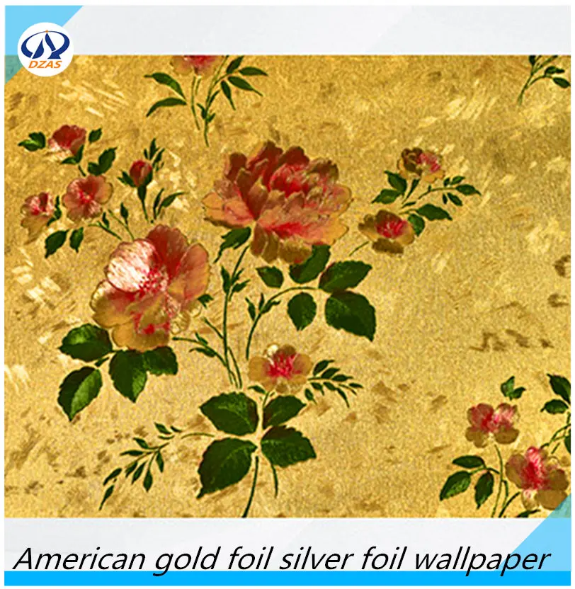 2018gold foil wallpaper02