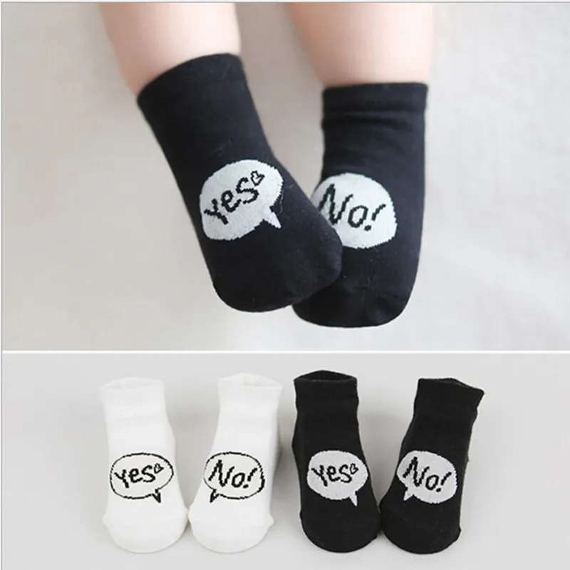 

0-2 Years Spring Baby Socks Newborn Cotton Socks for Boys Girls Infant Socks Baby Toddler Asymmetry Anti-slip Socks Gift