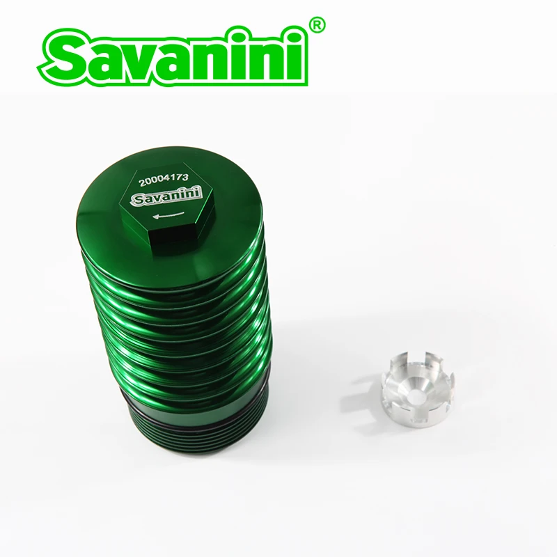 Savanini Алюминиевый Масляный фильтр двигателя охлаждающий Корпус для Volkswagen Golf 7 GTI R