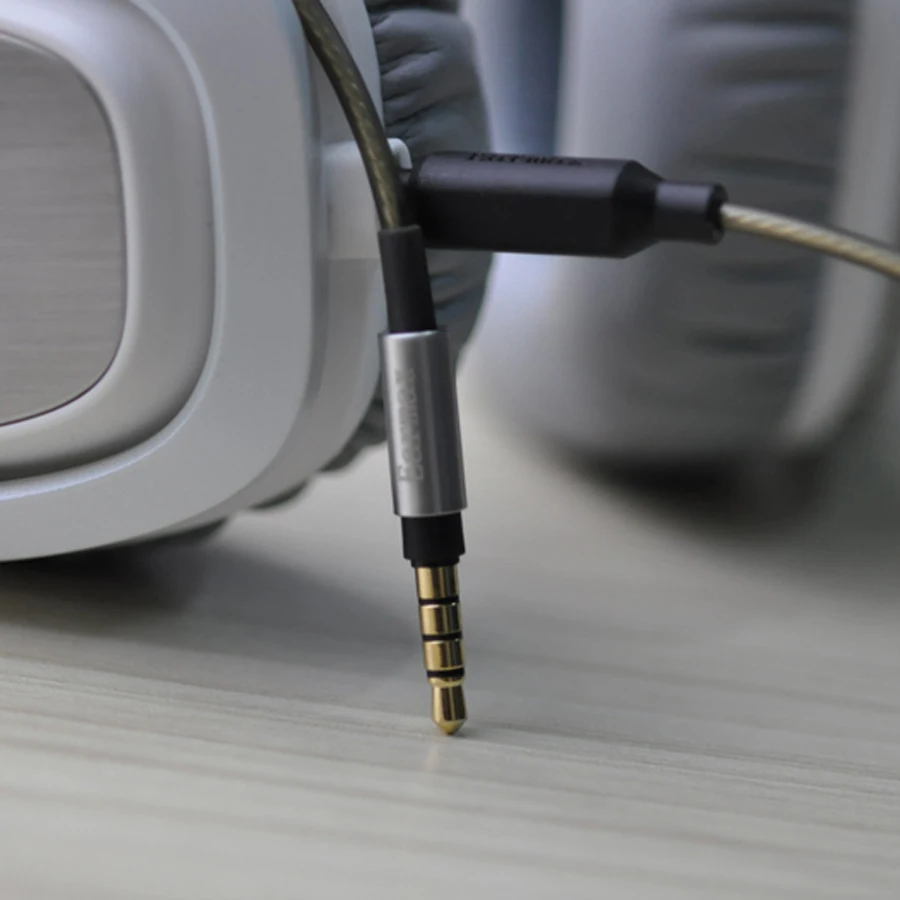 Replaceable Cables for JBL J55 J55A J88 J88A Headphone Cable Headset Line 1 2m Silver Plated Copper Fone De Ouvido Wire