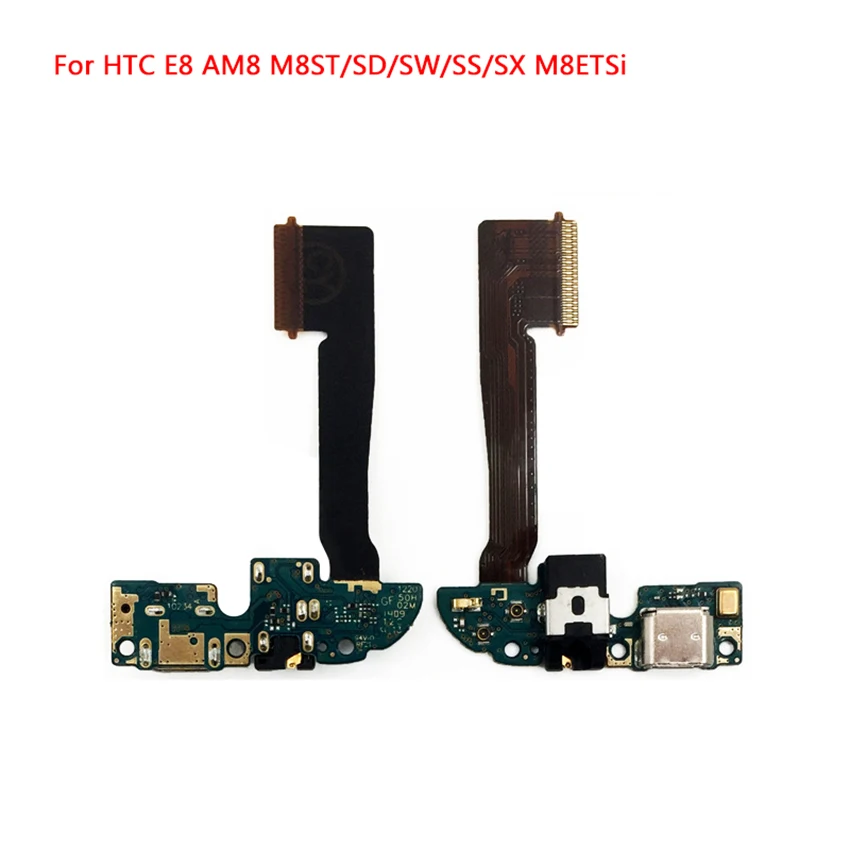 

100% Tested For HTC One M8 831c /One E8 USB Charging Port Dock Connector With Microphone Flex Cable Replacement