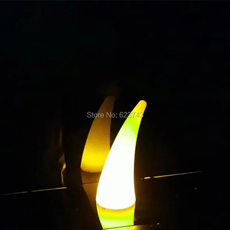 

Modern Outdoor IP65 waterproof luminous SHARK led floor lamp rechargeable remote control atmosphere standing lamp