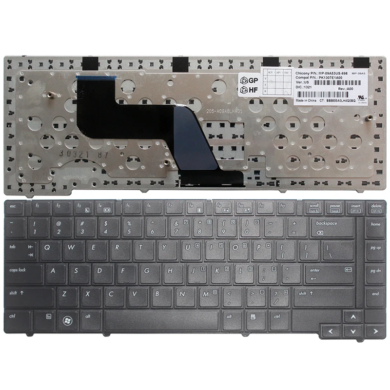 New US Laptop Keyboard for HP 6440B 6445B 6450B 6455B keyboard | Компьютеры и офис