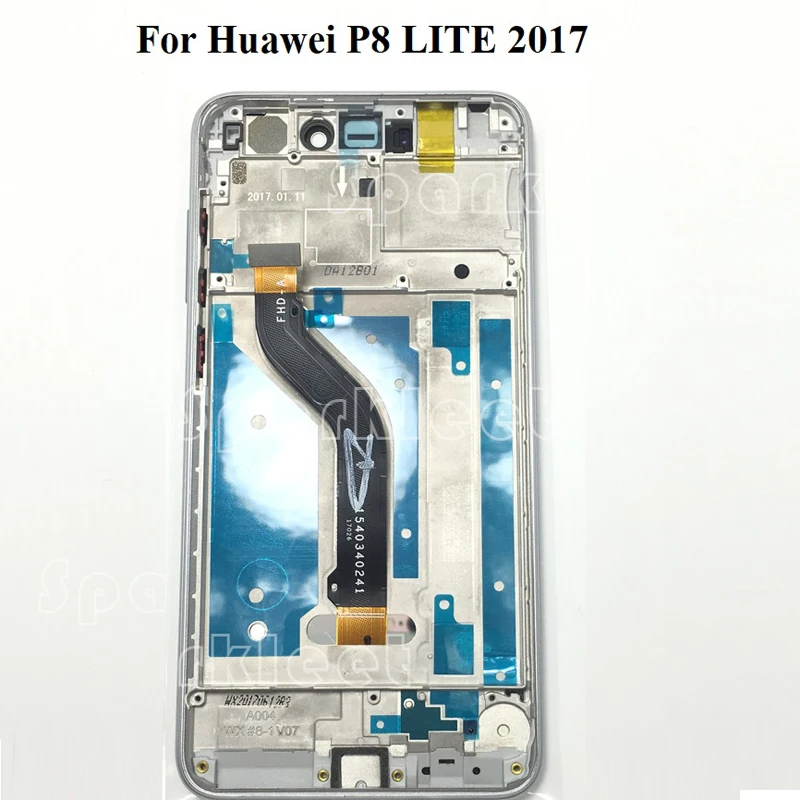 

For Huawei P8 Lite 2017 LCD Display Touch Screen Digitizer Assembly With Frame Replacement For Huawei P8 Lite 2017 Lcd Module