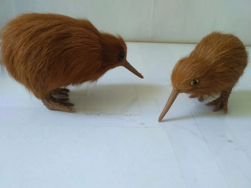 853 48 De Réductionpetit Modèle Doiseau De Simulation Mignon Nouveau Modèle Doiseau Kiwi En Plastique Et Fourrure In Animaux En Peluche From