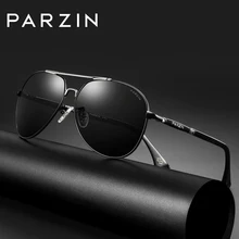 Мужчины поляризованных солнцезащитных очков PARZIN, вождение роскошный бренд дизайнер старинные Авиатор солнцезащитные очки для мужчин, Новые поступления
